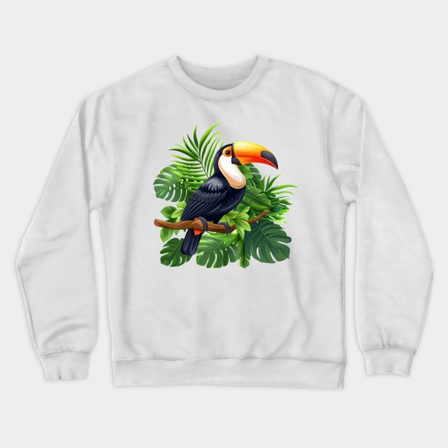 Toucan Lover Crewneck Sweatshirt by zooleisurelife